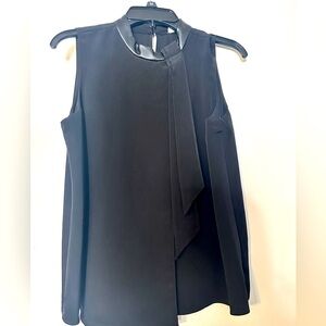 NWT Calvin Klein women’s sleeveless black dressy top. Medium